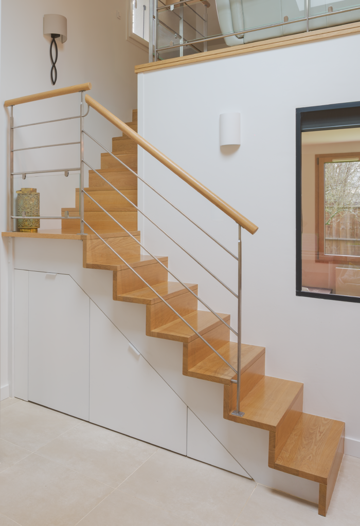 rangements sous escalier sur mesure