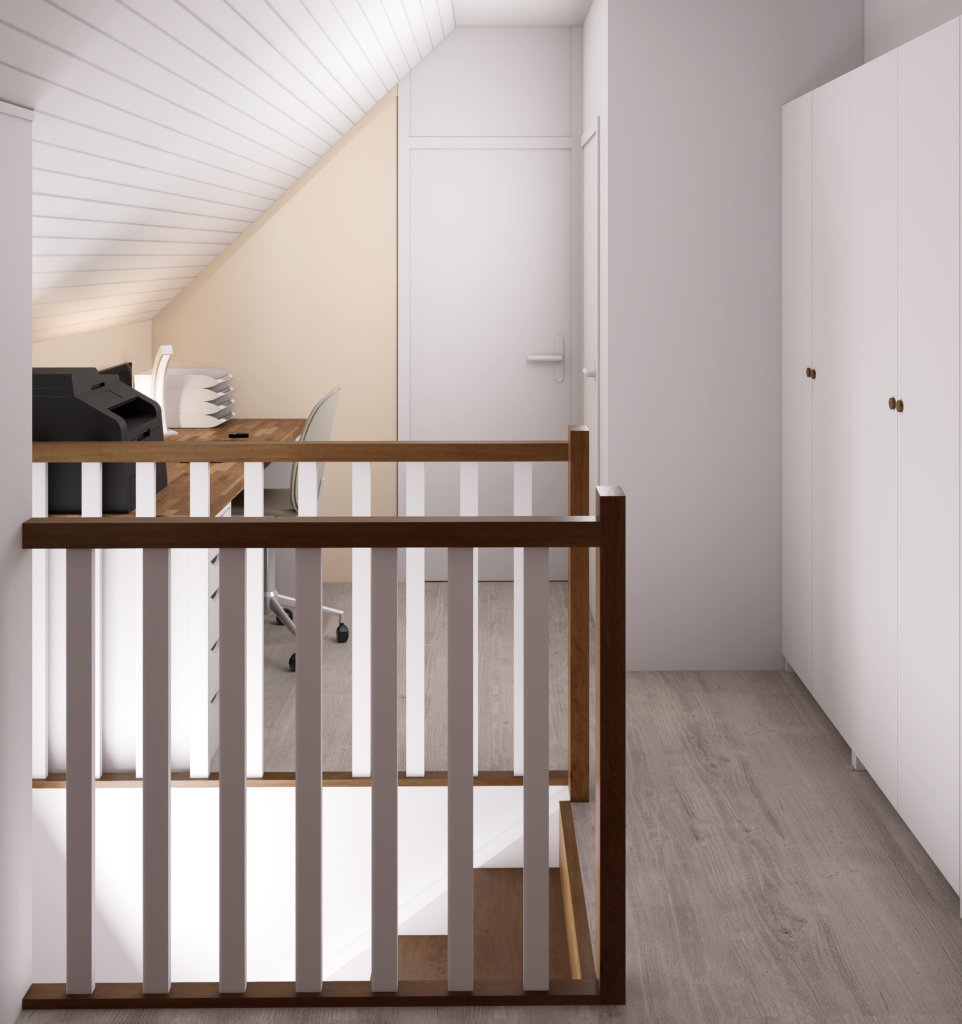 pallier vu perspective EN PHOTO REALISME